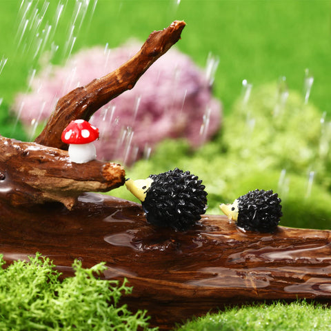 Skylety signpost with tables and chairs suits tiny garden scenes.