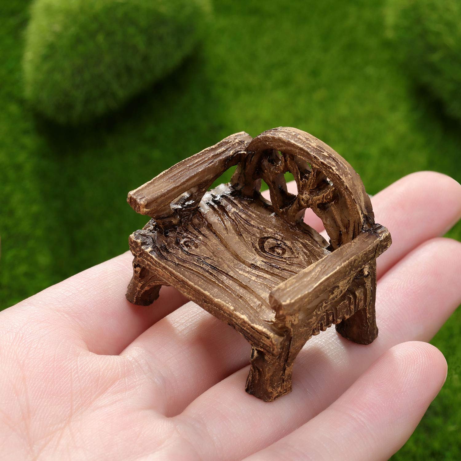 Skylety resin miniature garden ornaments for durable outdoor-inspired decor