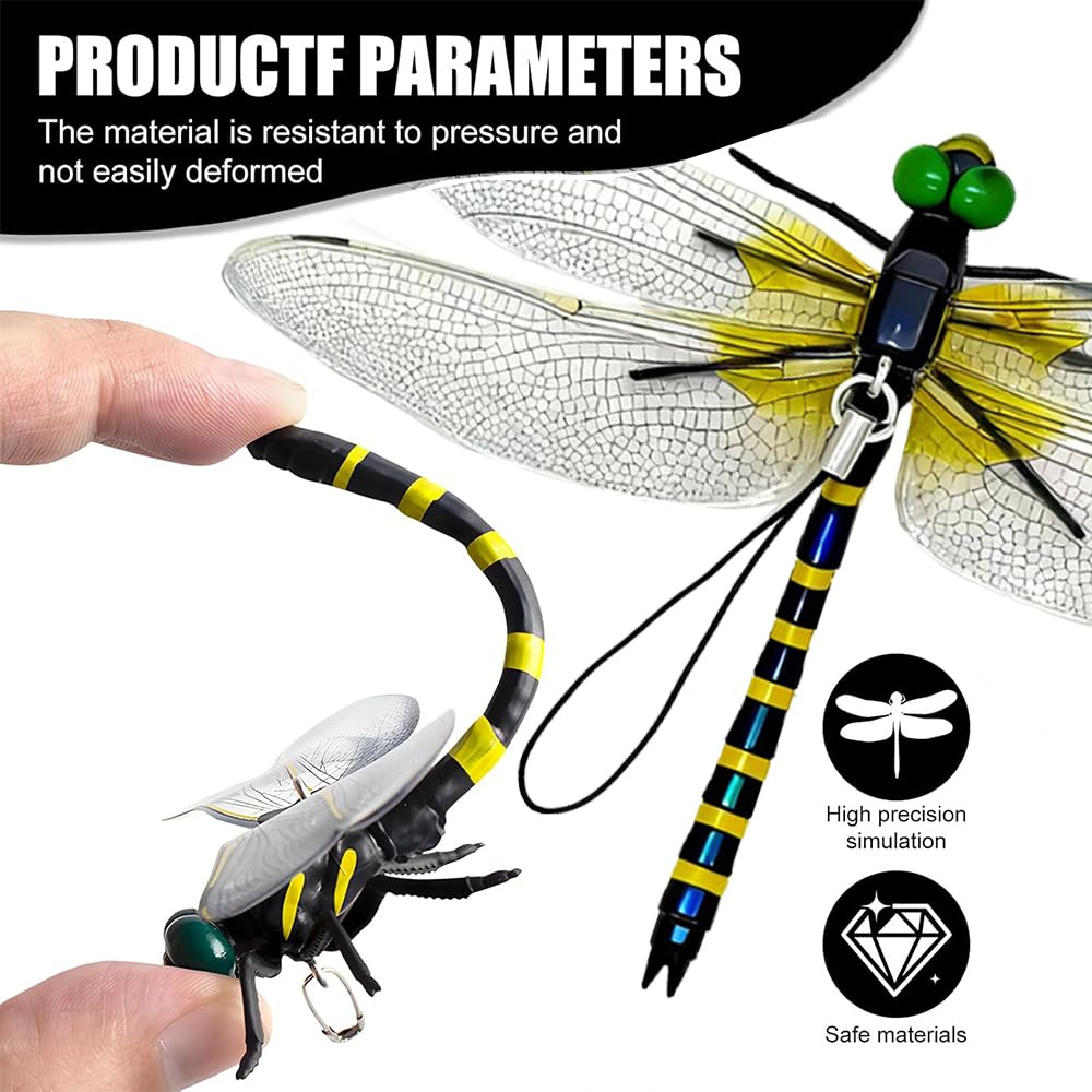 SKYPURE dragonfly dual-attachment design offers clip-on and hanging options for versatility.