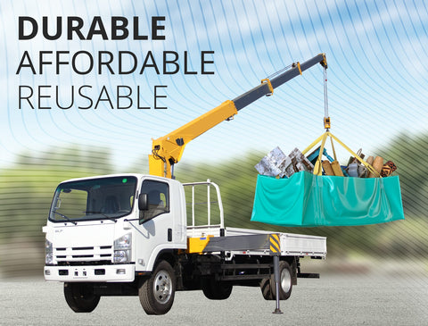 Skywin TidyFriend sturdy handles for easy loading and transport