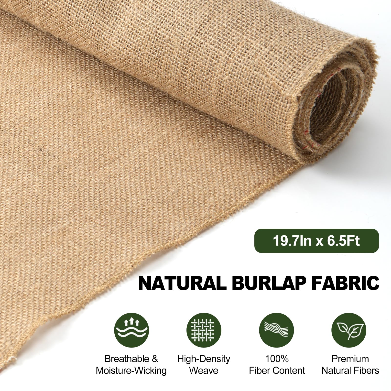 SKYZUOAN tree wrap burlap aids frost shielding and wind barrier for delicate plants