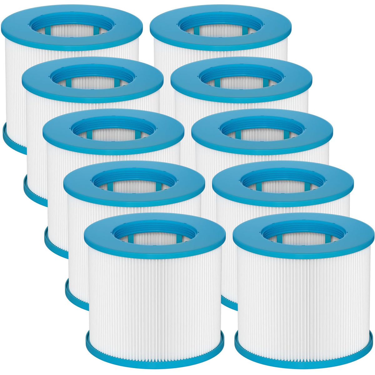 Slamate spa filter 100mm outer diameter supports broad hot tub compatibility