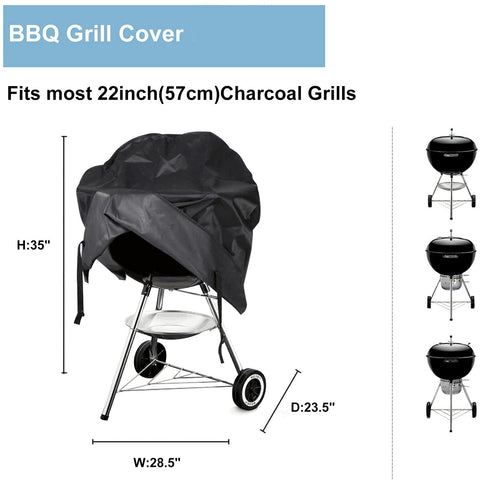 Slan Arrow grill cover with UV fade resistance shields color from sun