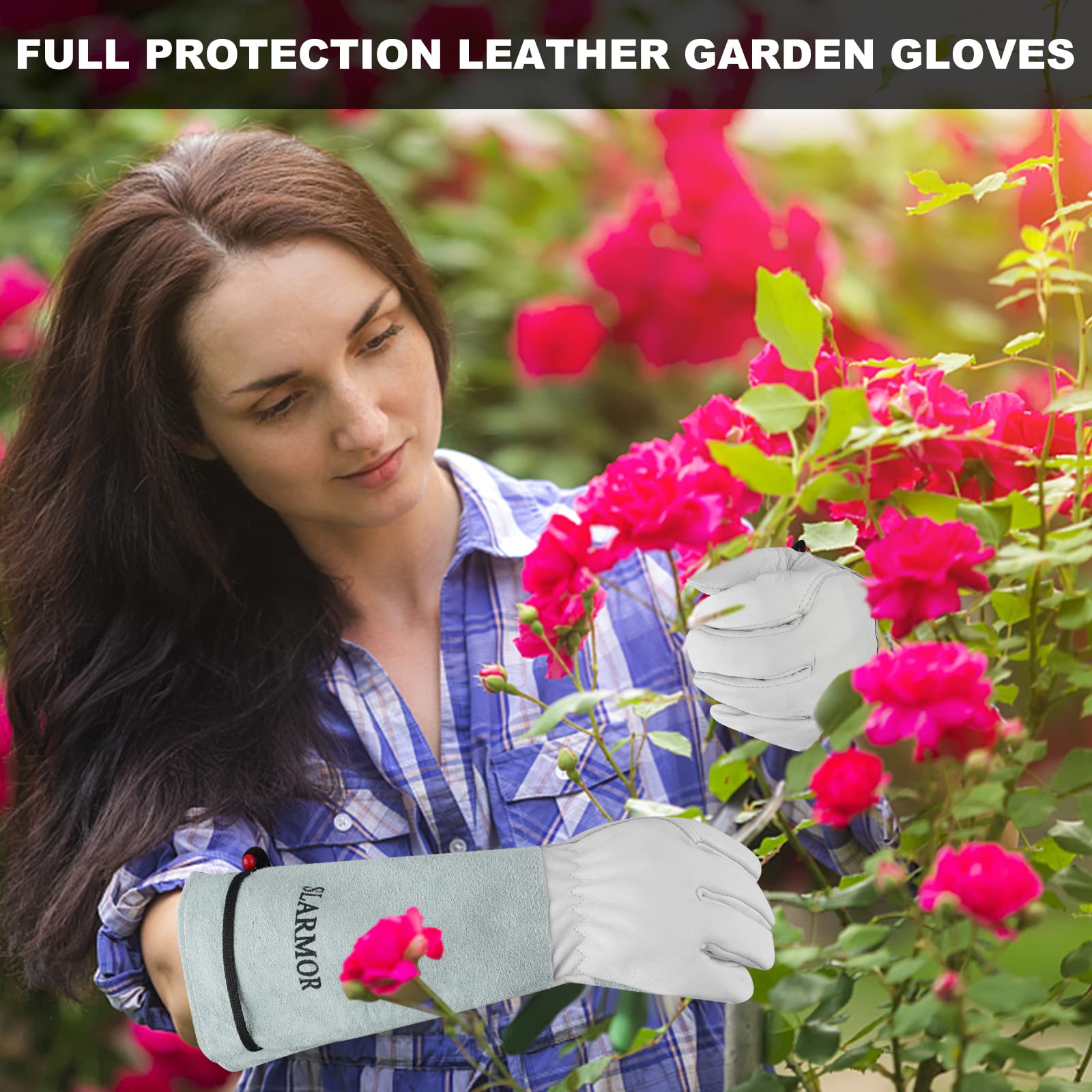 SLARMOR Gunn-cut ergonomic design enhances grip and dexterity.