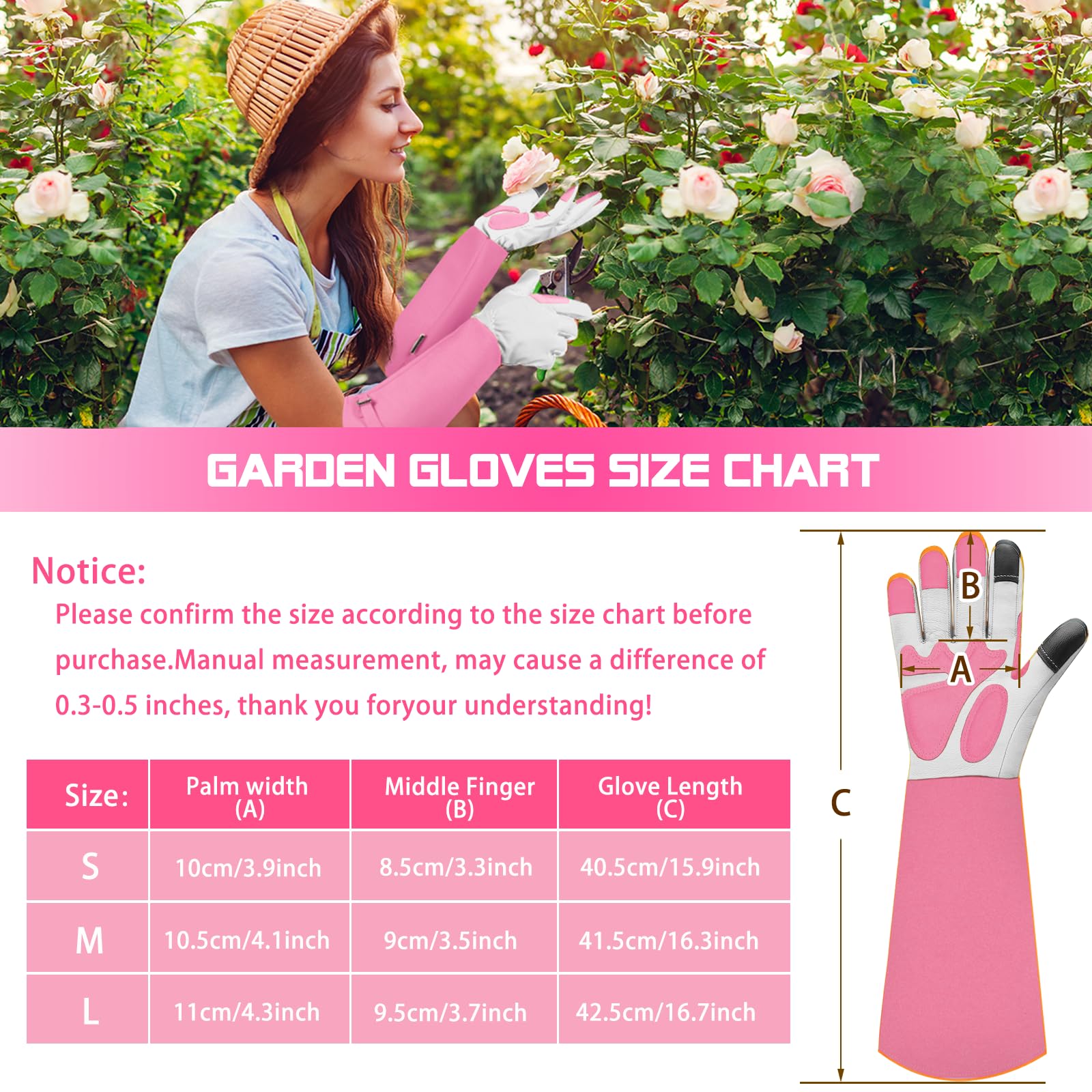 SLARMOR heavy-duty gloves with extended cuff protection for tough yard work.