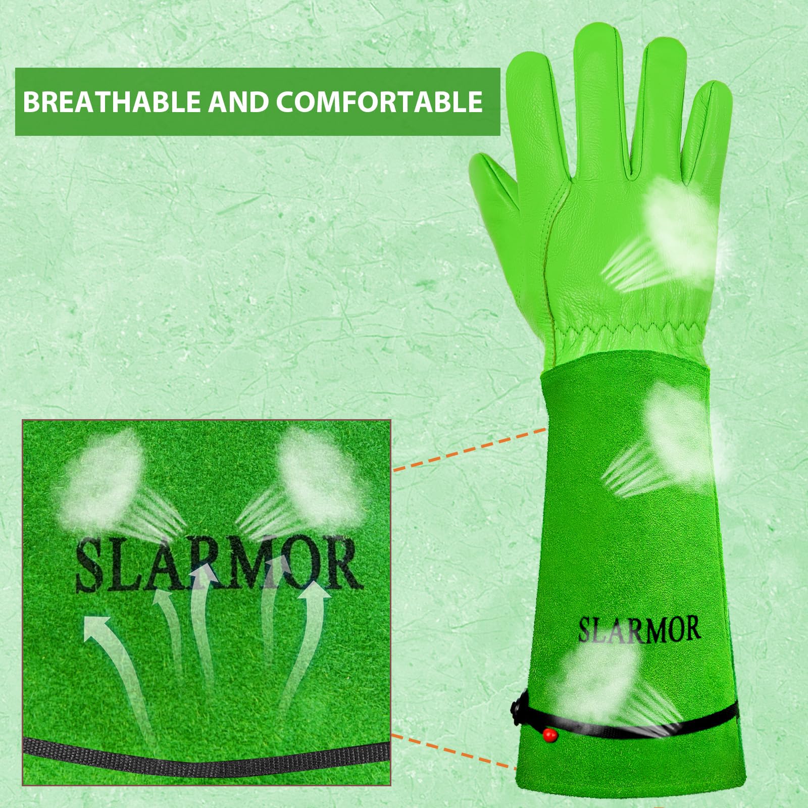 SLARMOR heavy-duty gardening gloves, a great gift for gardeners