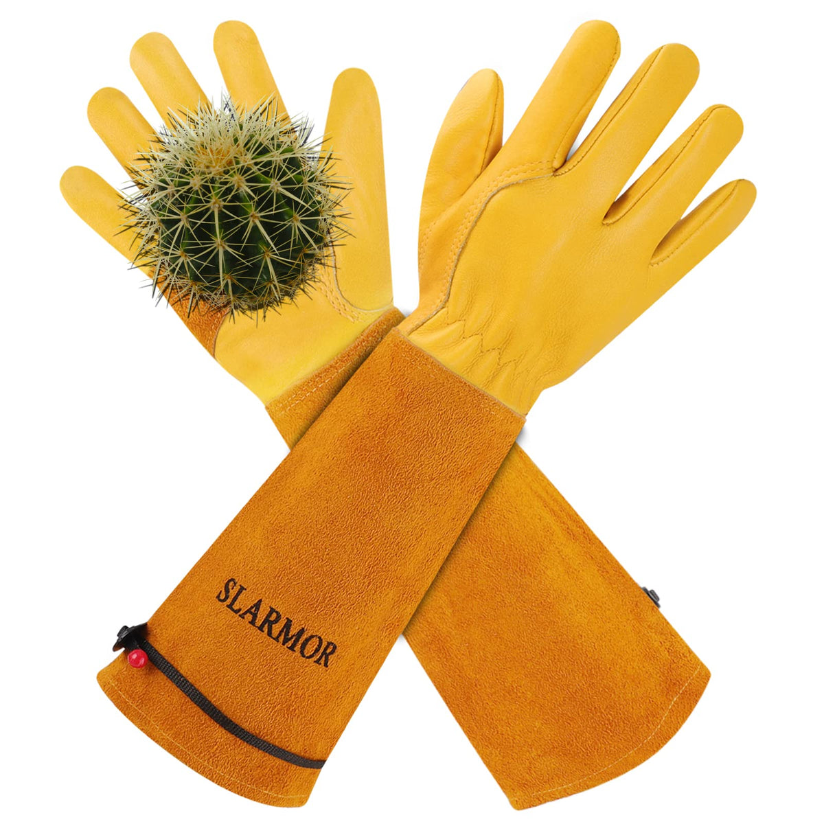 SLARMOR long gardening gloves thorn-proof focus for rose pruning and berry picking