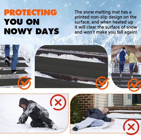 SLASHCOOL walkway mats are compatible with wood, concrete, asphalt, and stone surfaces.