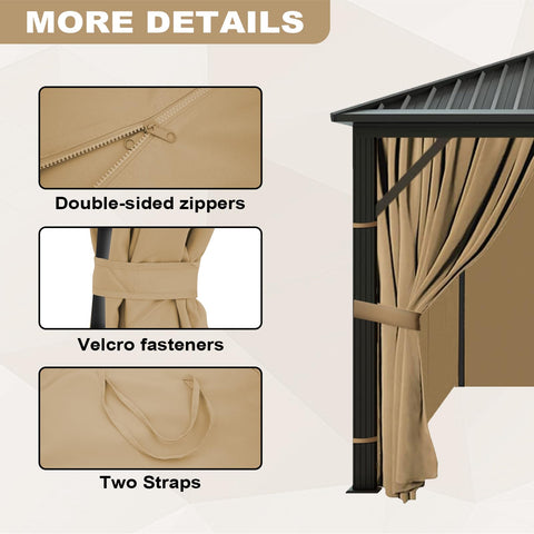 Slashome curtains with easy-install hooks and rings simplify setup