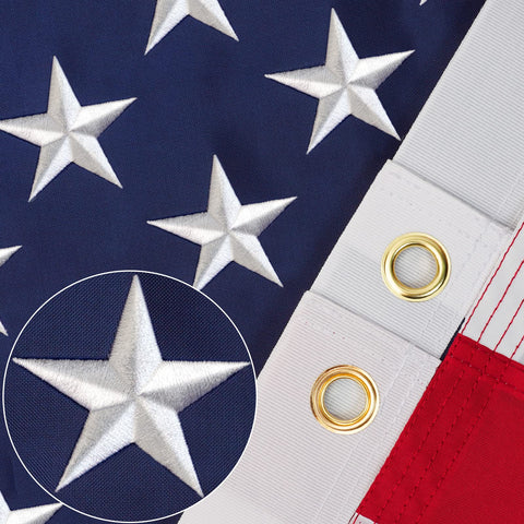 SLAVOL American flag outdoor 3x5 for durable outdoor display