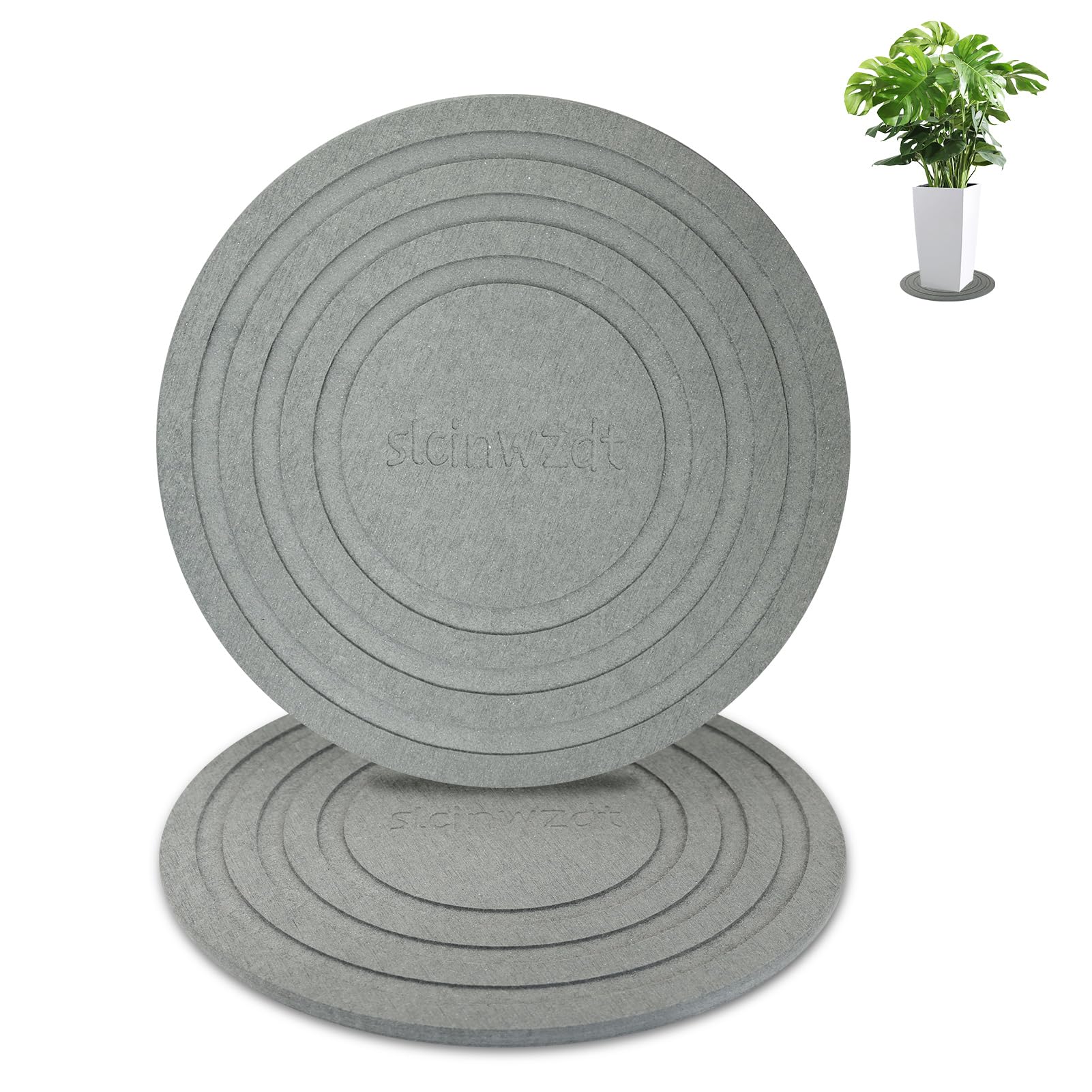 slcinwzdt 12 inch plant saucer no holes catches drips and protects indoor surfaces