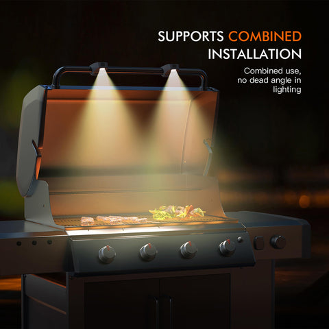 Slease Grill Light supports night-time barbecuing with reliable visibility.