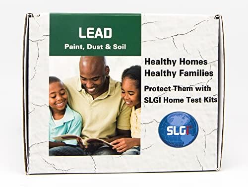 SLGi lead test kit packaging ready-to-mail box for convenient submission.
