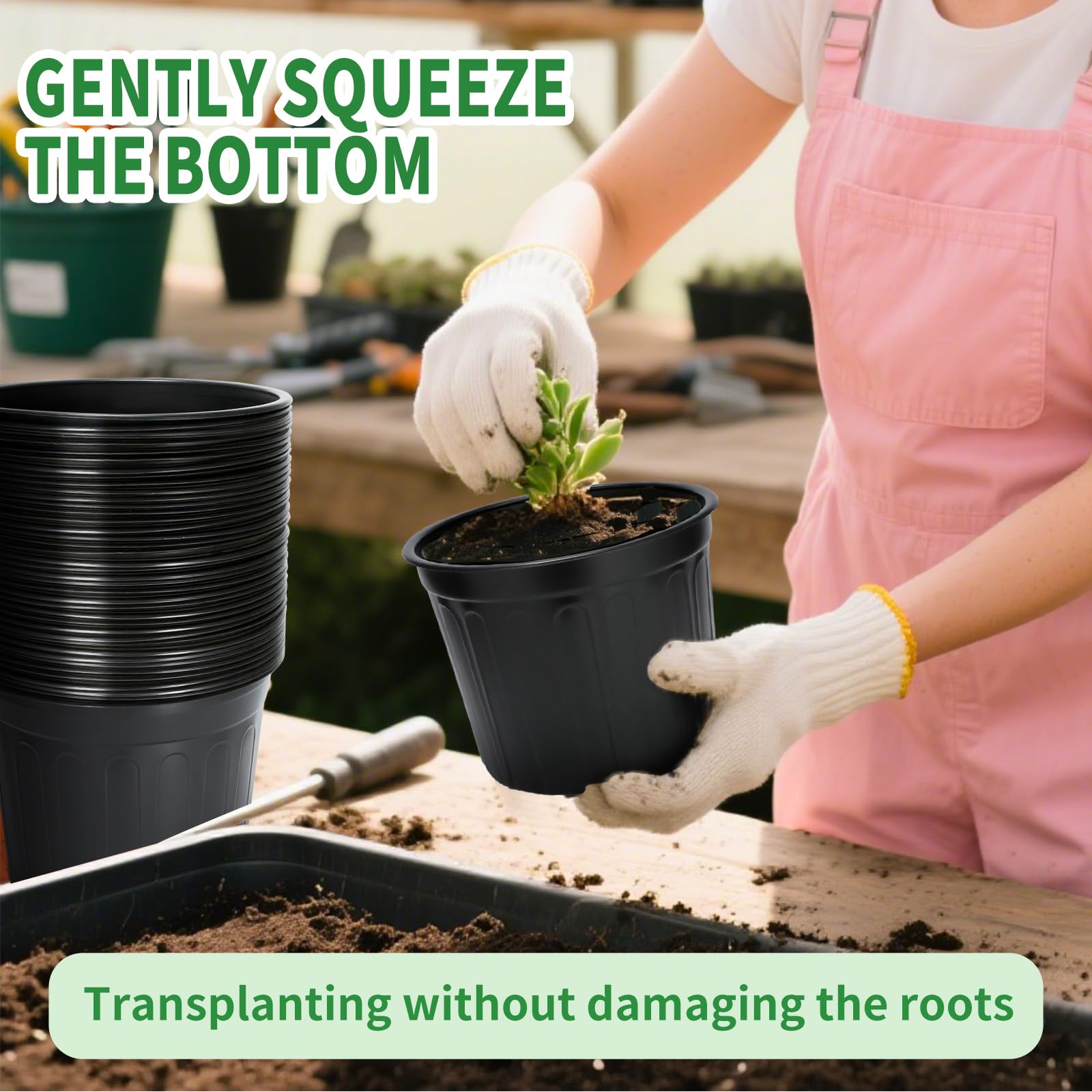 SLMKHHU bulk pot pack best gifting option for gardeners
