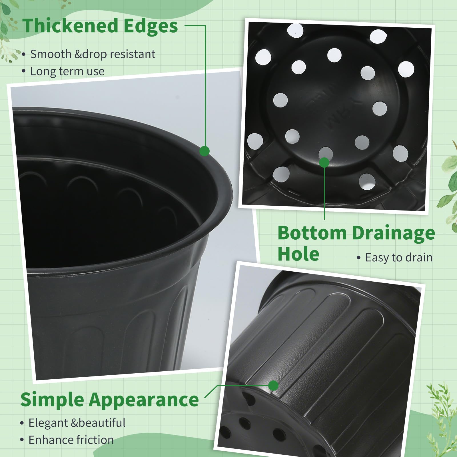 SLMKHHU indoor and outdoor use pot suitable for versatile planting