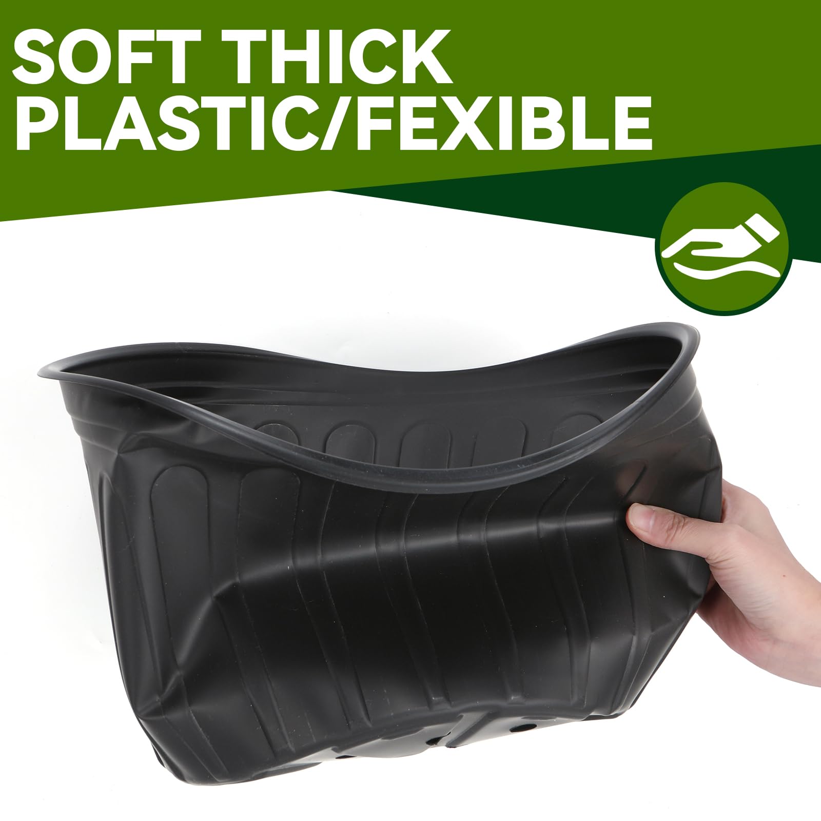 SLMKHHU top diameter 12.8 inches offering spacious seedling room.