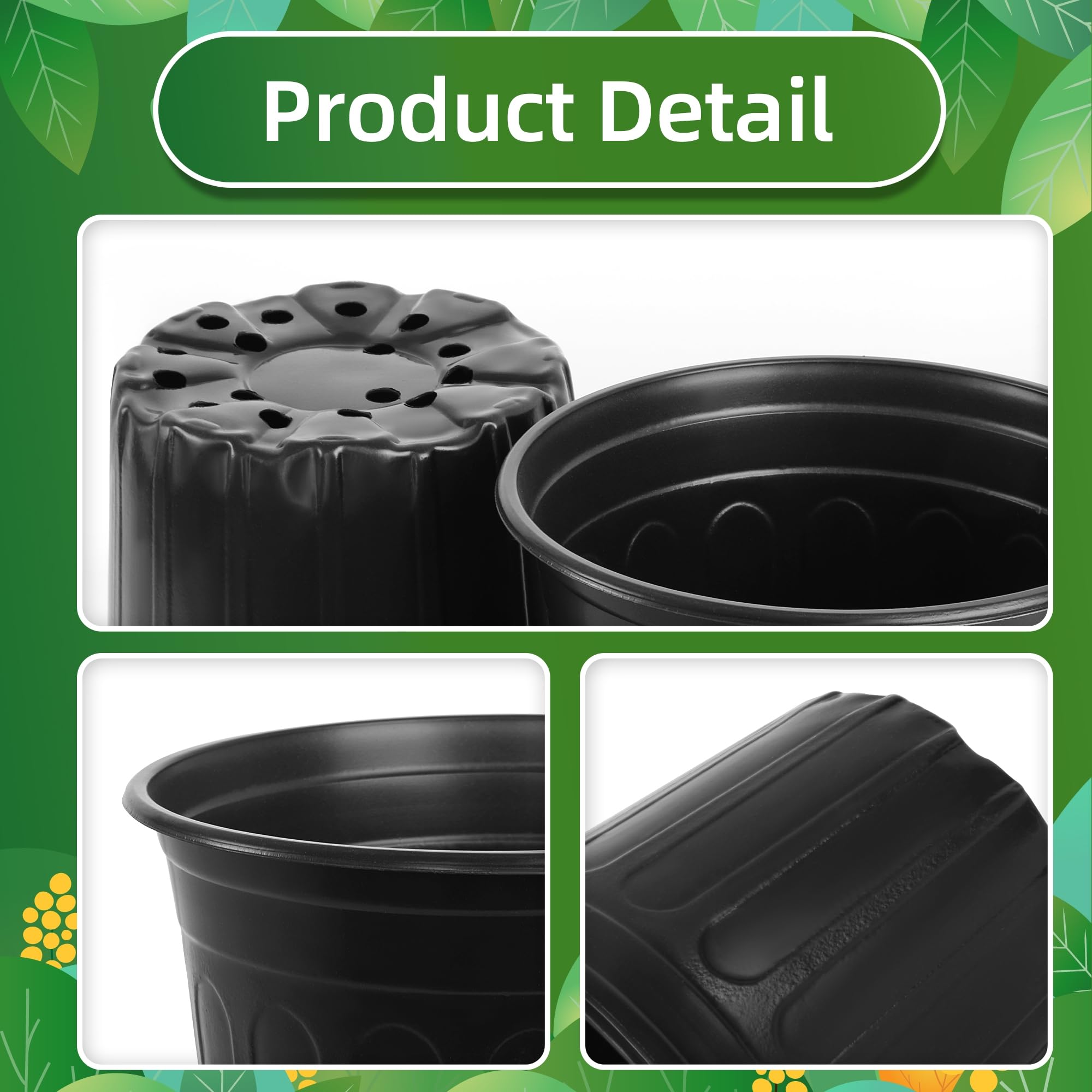 SLMKHHU sturdy pots are lightweight and easy to handle even when full.