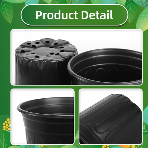 SLMKHHU sturdy pots are lightweight and easy to handle even when full.