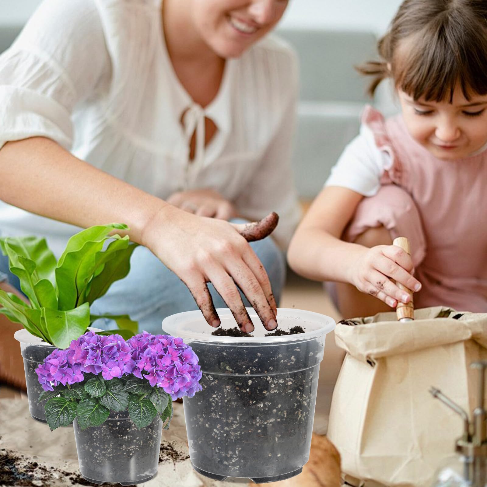 SLMKHHU indoor outdoor use-friendly pot for seeds and cuttings.