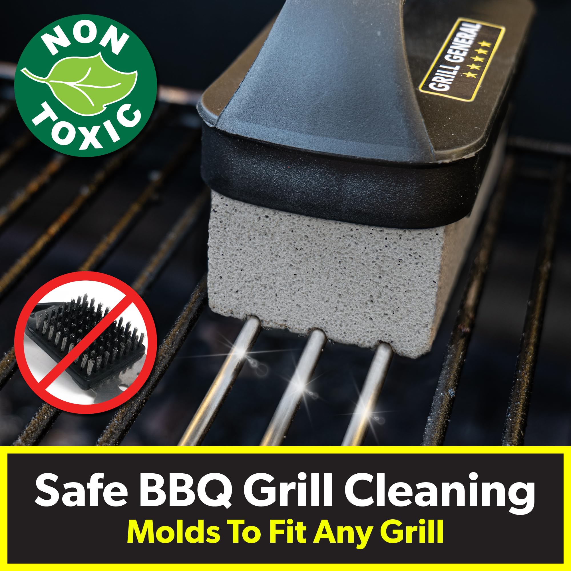 SLOTDOG easy-attach scrub handle swaps pads quickly