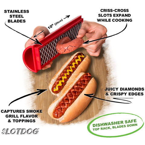 SLOTDOG slicing action shows quick 8-second prep.