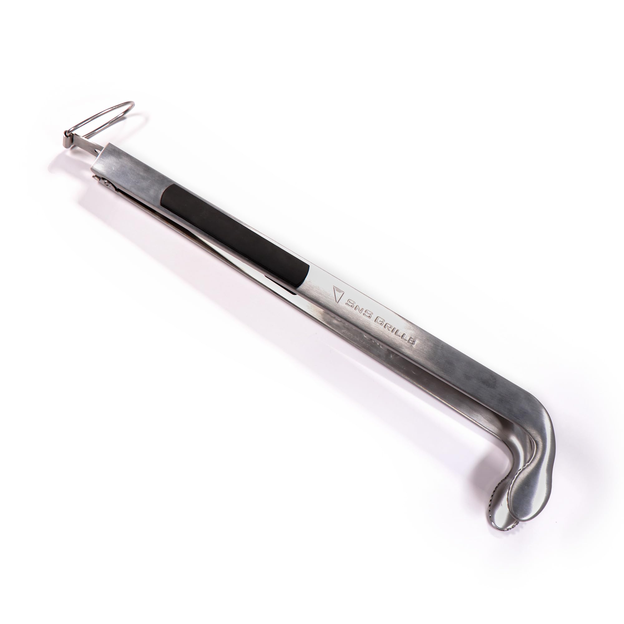 Slow 'N Sear Charcoal Cherry Picker with angled head enables precise charcoal placement