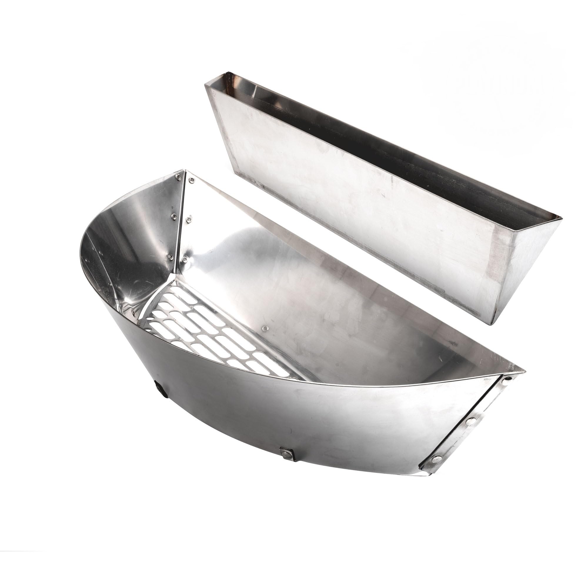 Slow N Sear XL insert with removable water reservoir supporting moisture during smoking