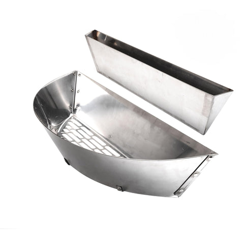 Slow N Sear XL insert with removable water reservoir supporting moisture during smoking