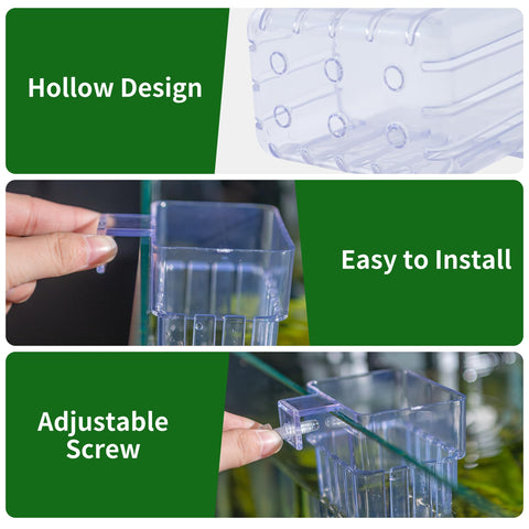 SLSON low-maintenance reusable planter withstands underwater use