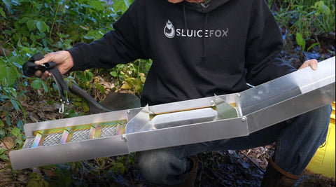 Sluice Fox 23-piece kit provides comprehensive tools for serious hobby mining.
