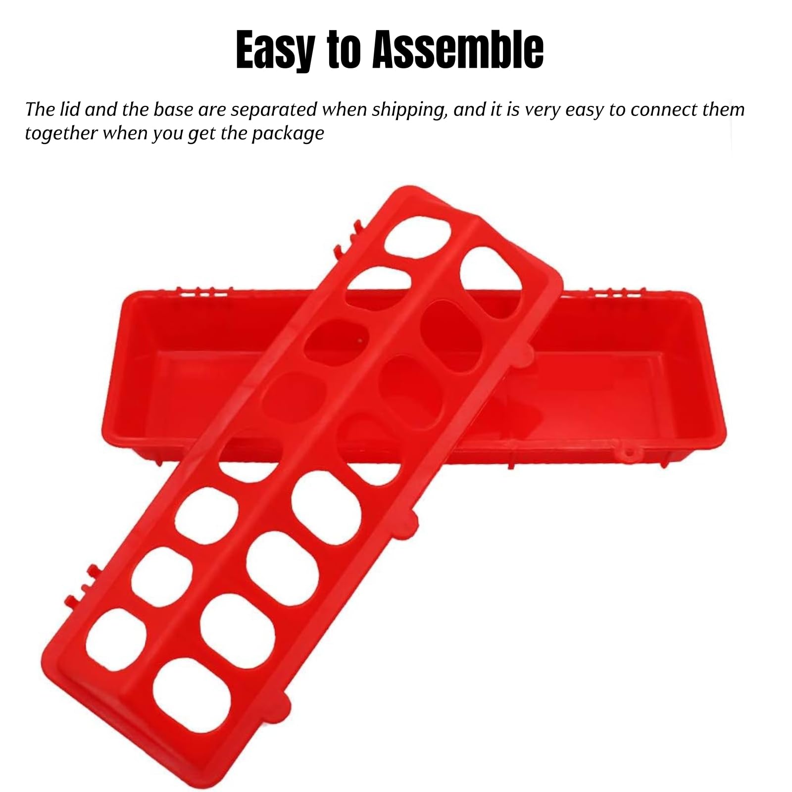 SLWHYZL 30 cm feeder suitable for brooder and outdoor coops