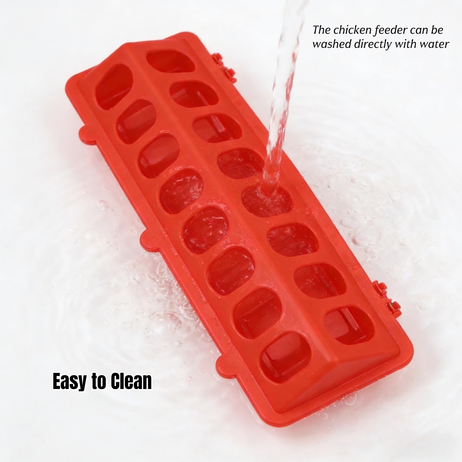SLWHYZL two-pack poultry feeders saves setup time