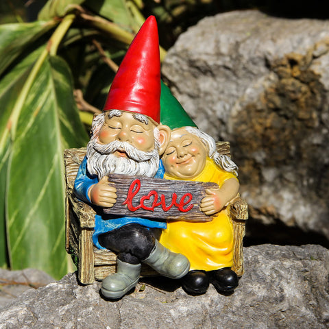 Smadeer romantic garden gift gnome suitable for anniversaries