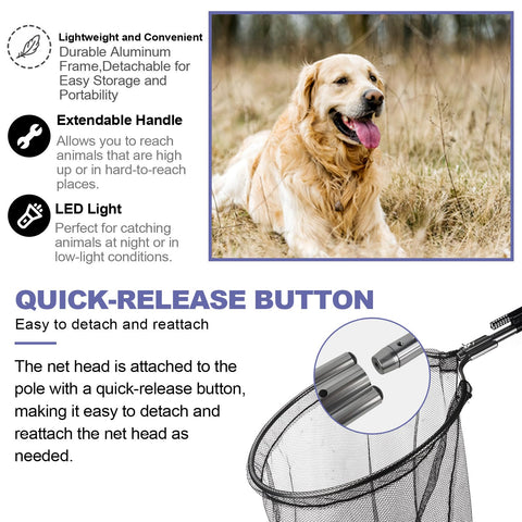 Smarkey LED light helps work in night or dim environments.