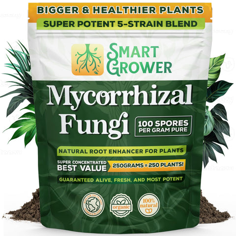 Smart Grower 5-strain blend bag boosts root health potential.