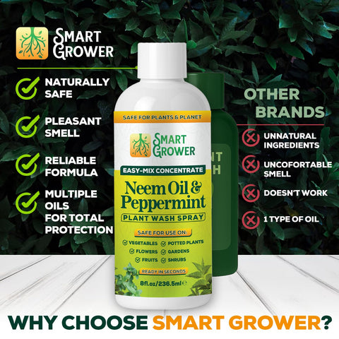 Smart Grower refill concentrate 8 oz highlighting value for extended plant care