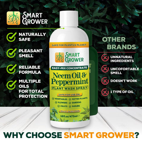 Pet safety reminder when using Smart Grower spray after proper dilution.