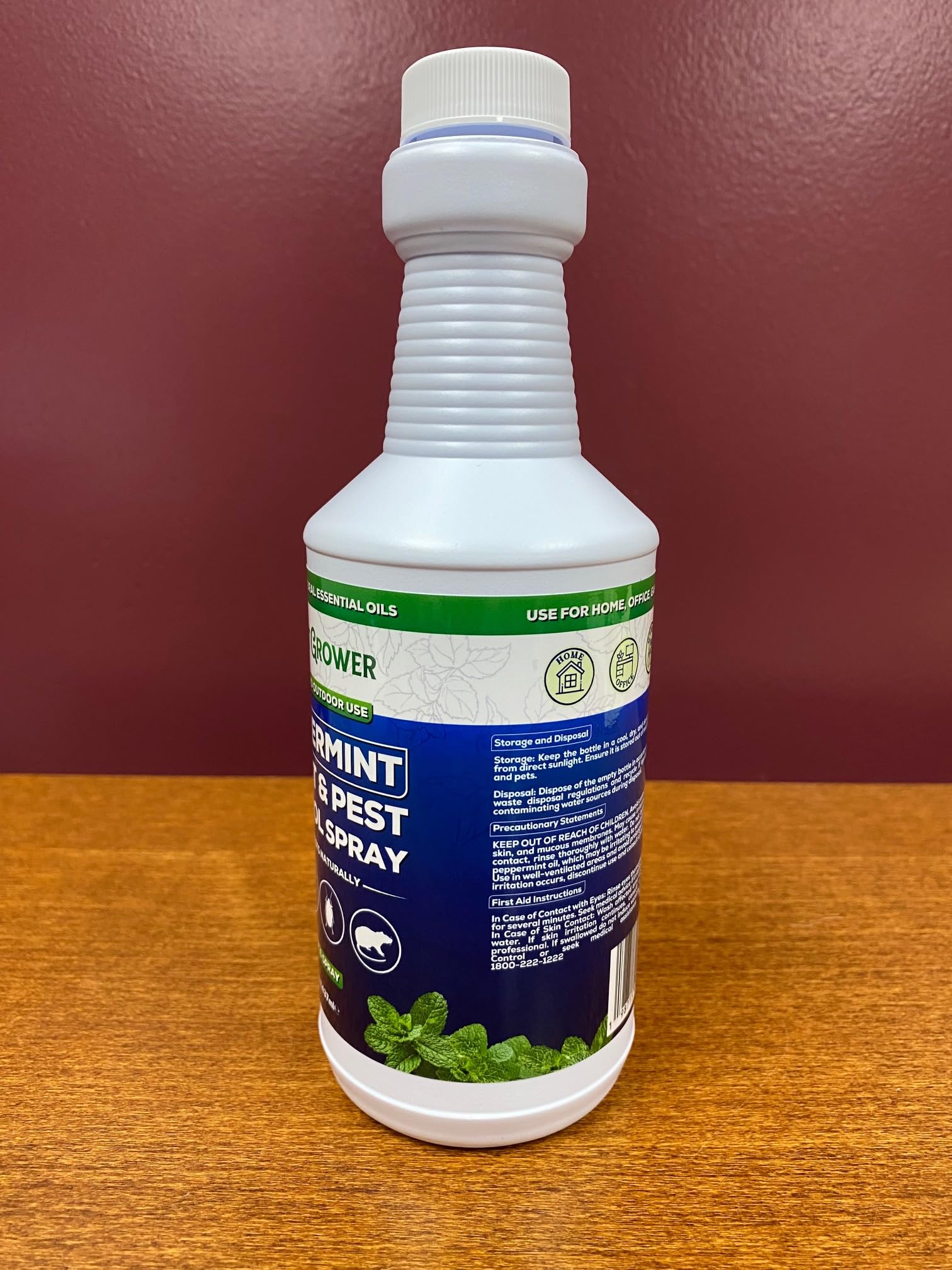 Smart Grower pet safety information on product label