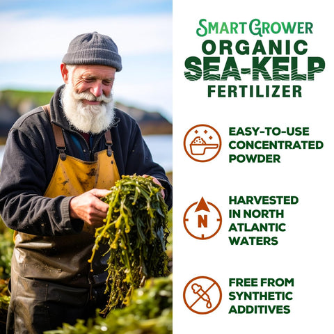 Smart Grower Sea-Kelp organic label highlights eco-friendly sourcing