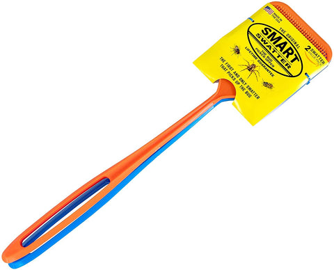 Smart Swatter close-up showing 904 spikes for quick bug cleanup.