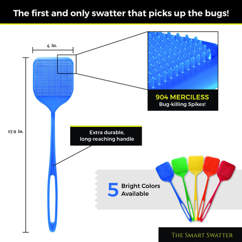 Smart Swatter in kitchen scene ready to tackle a fly.