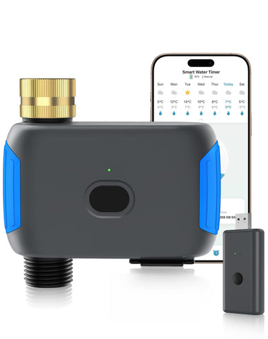 Smartale manual watering mode demonstrates quick on-demand irrigation.