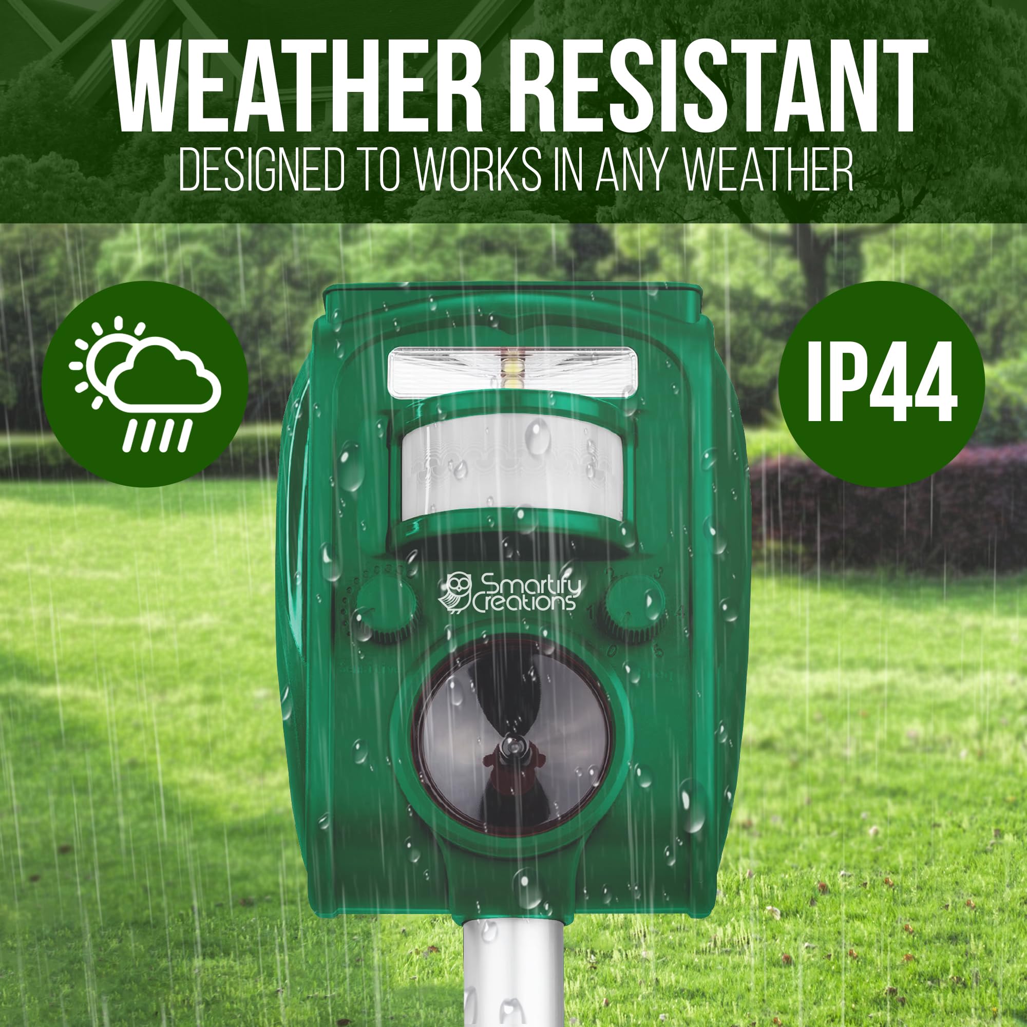 Smartify Creations durable outdoor protection for yards and decks.