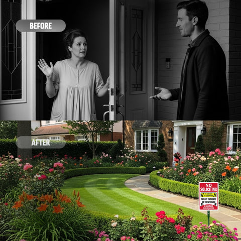 SmartSign 21-inch stake provides upright display for outdoor signage.