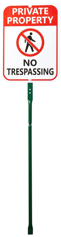 SmartSign easy-ground installation requires no special tools