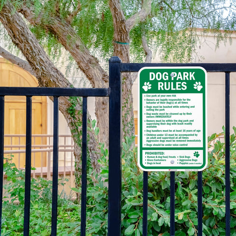 SmartSign laminated protection sign stays vibrant and graffiti-cleanable in all weather