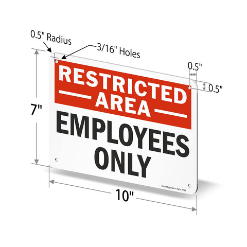SmartSign USA-made 7x10 aluminum sign reflecting long sign-making heritage.