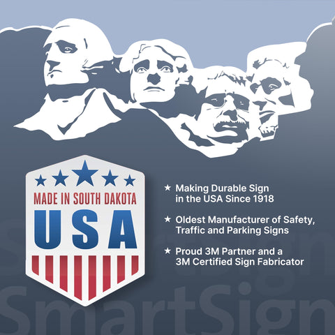 SmartSign included 18-inch stake for stable outdoor installation