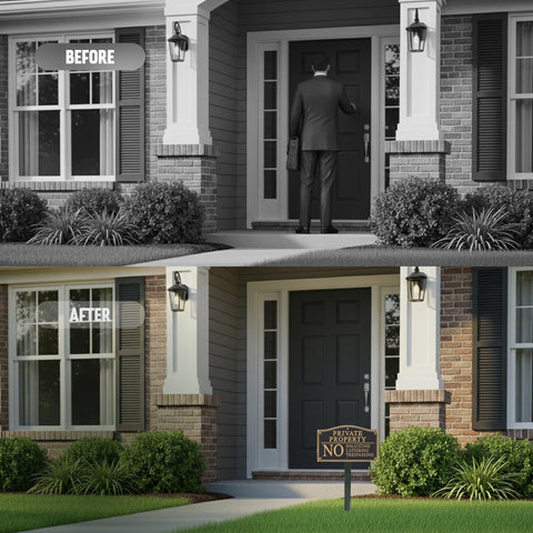 SmartSign architectural design enhances readability and yard appeal