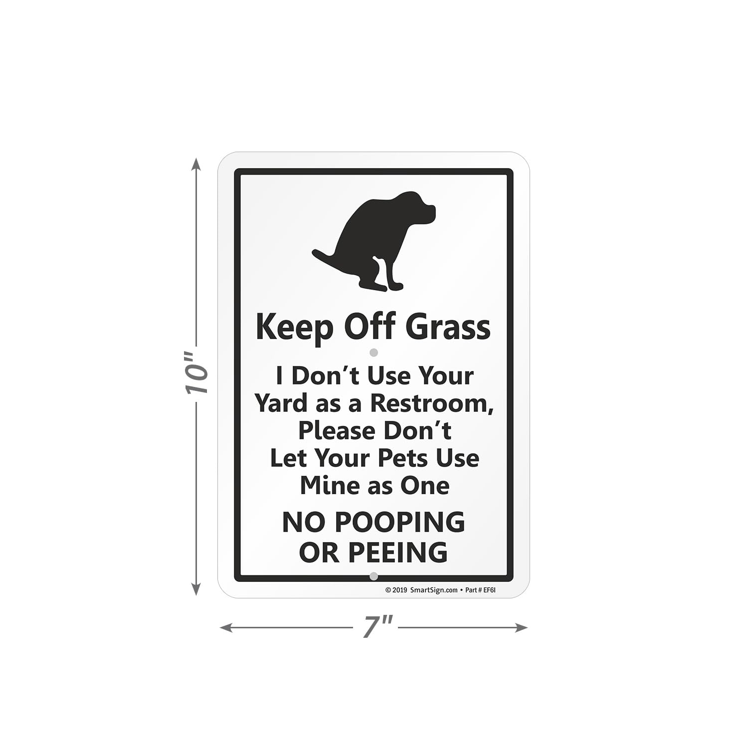 SmartSign USA-made sign kit built to last outdoors.